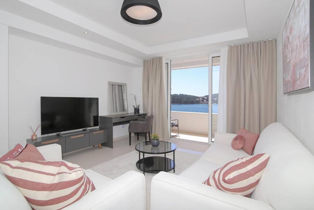 Seaside Apartment M Zaton 5 - Sea View & Parking מראה חיצוני תמונה