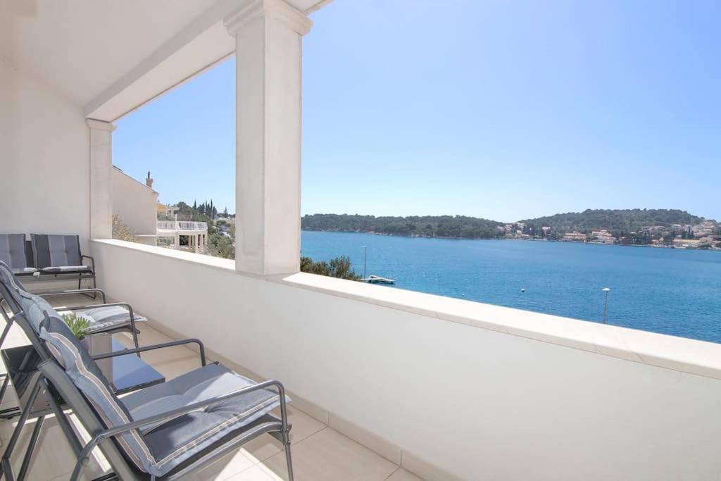 Seaside Apartment M Zaton 5 - Sea View & Parking מראה חיצוני תמונה